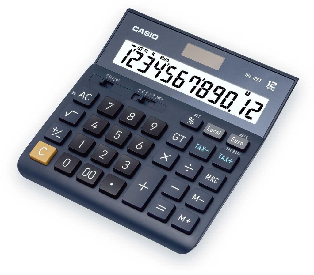Calcolatrice da tavolo CASIO DH-12ET Immagine del prodotto 