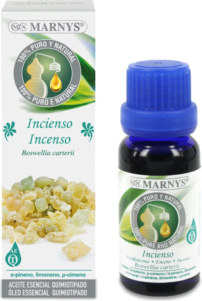 Huile essentielle d'encens alimentaire Marnys pour le bien-être