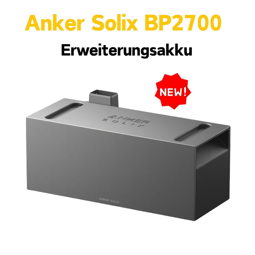 ANKER SOLIX  BP2700 Erweiterungsbatterie, für Anker 3 Pro/2 Produktbild 