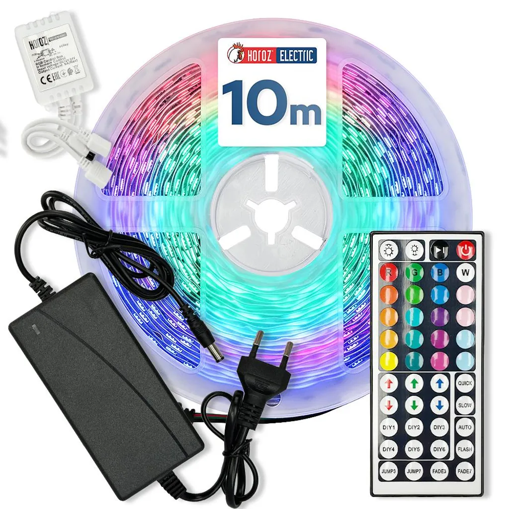 Set LED VICTORY-10 RGB Horoz 10m - Il Miglior Rapporto Qualità/Prezzo