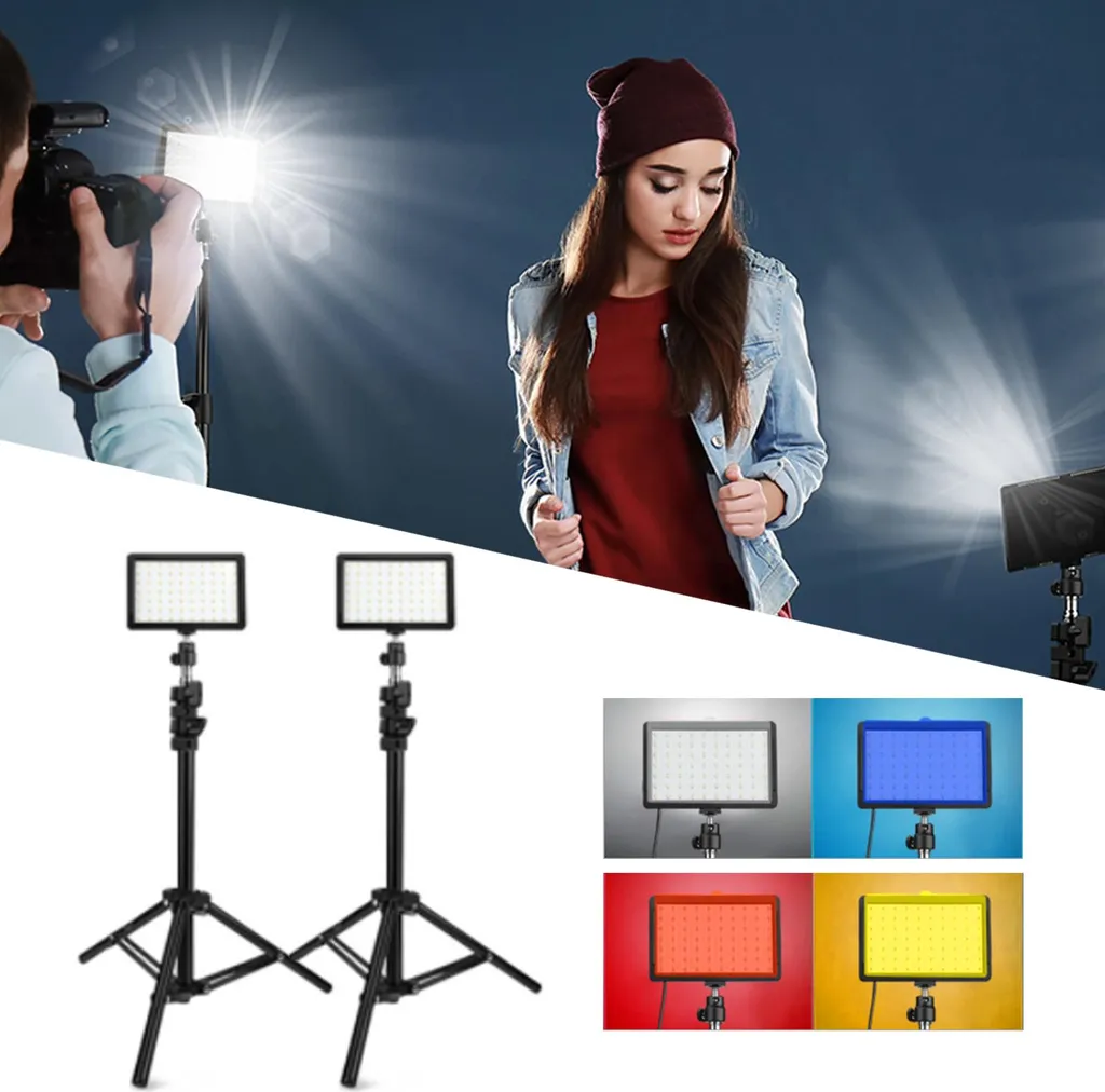 Analisi Kit Illuminazione LED da Tavolo 2 Set per Video Online - 4