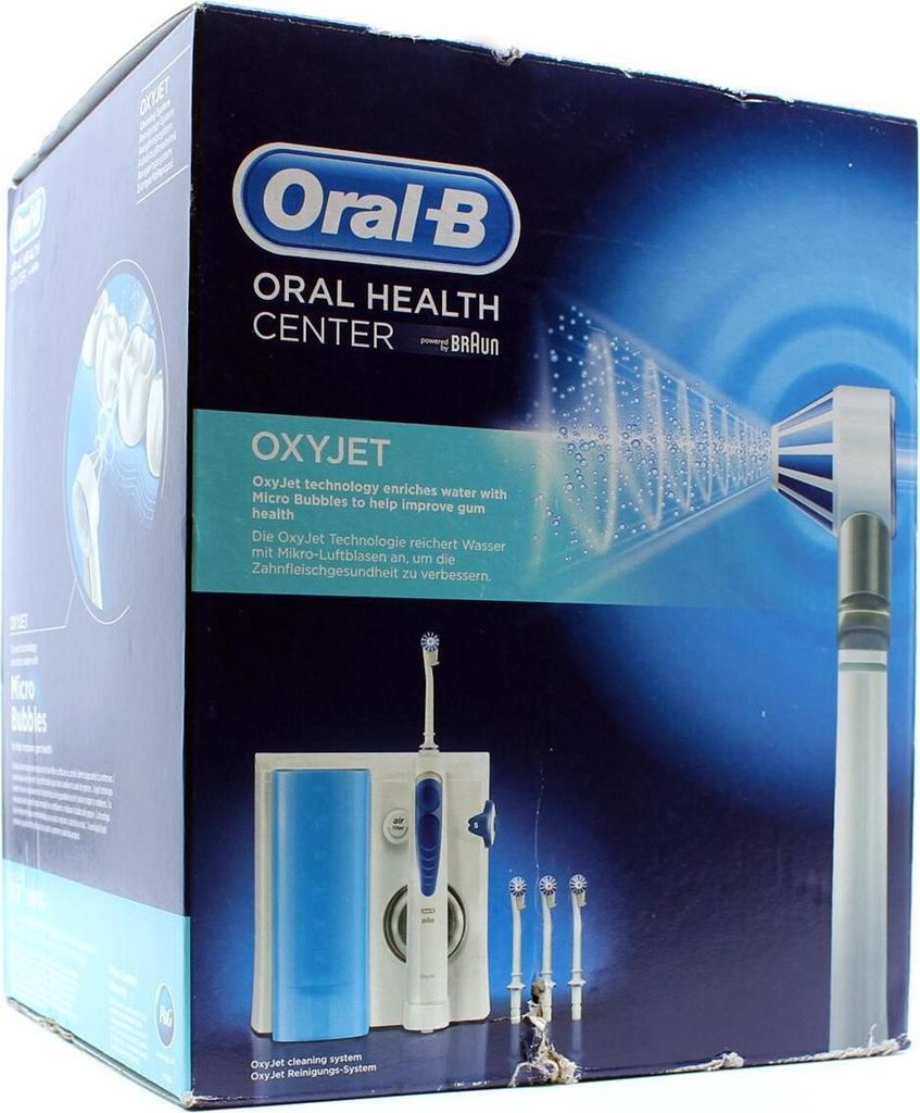 Oral-B Reinigungssystem OxyJet mit Munddusche weiß Produktbild 21