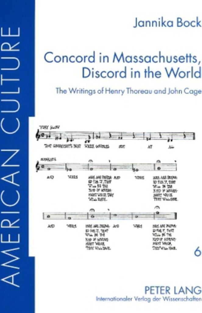 Concord in Massachusetts, Discord in the World