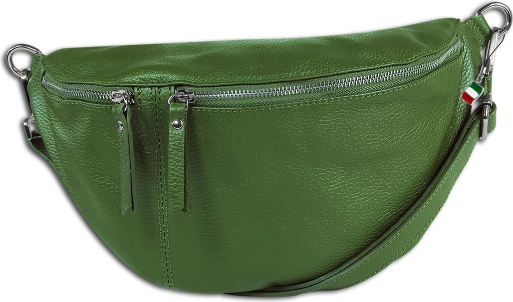Florence Leder Tasche Gürteltasche grün OTF820G