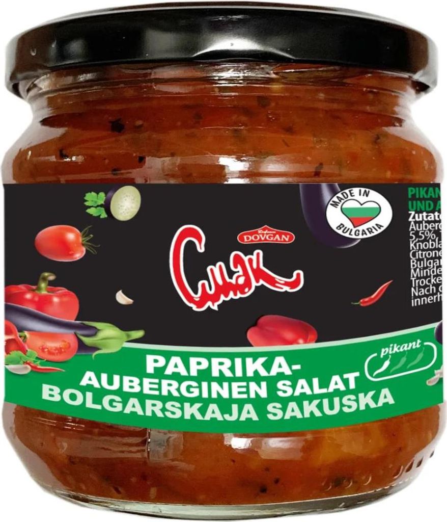 Cmak Bulgarien Zakuska 350g Produktbild 
