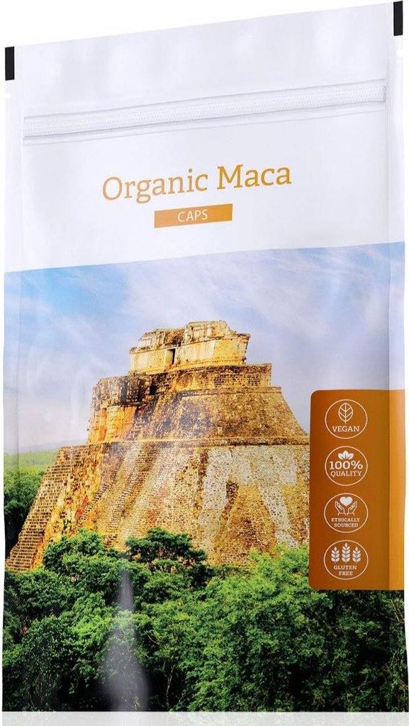 Organic Maca Caps, 90 cps