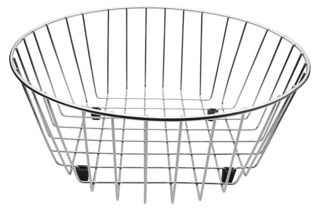 WEIS Ø 37 cm Edelstahl Spülkorb rund Abtropfgitter Produktbild 