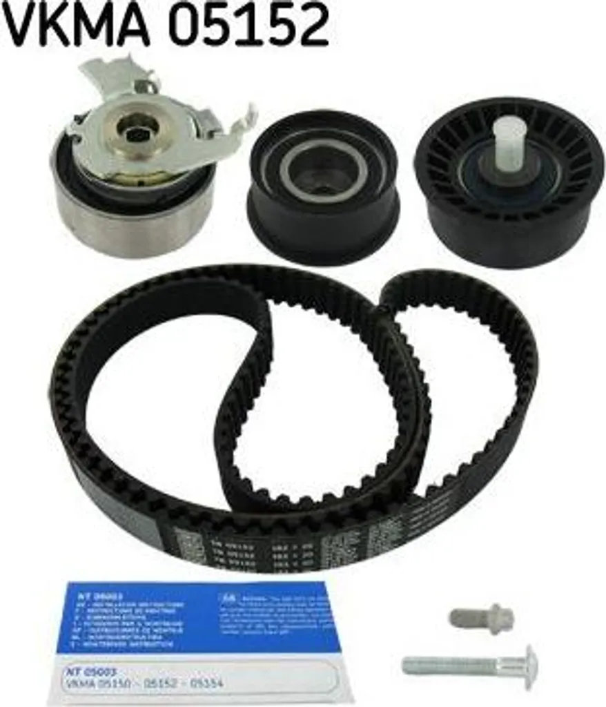 Kit courroie distribution pour Astra et Zafira entretien moteur SKF