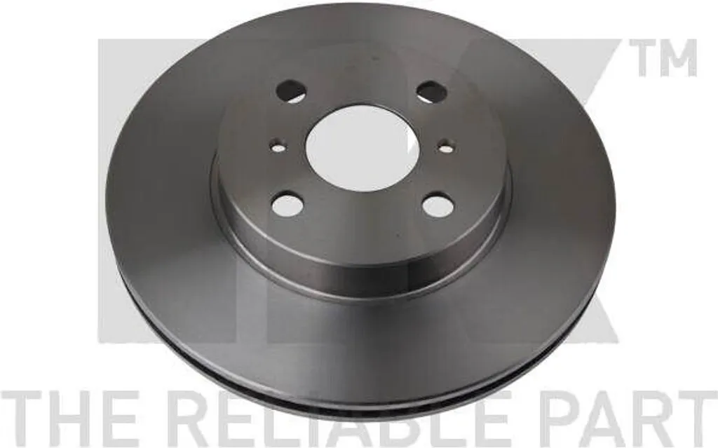 Jeu de 2 disques de frein avant NK pour Toyota Paseo EL54 - 204563