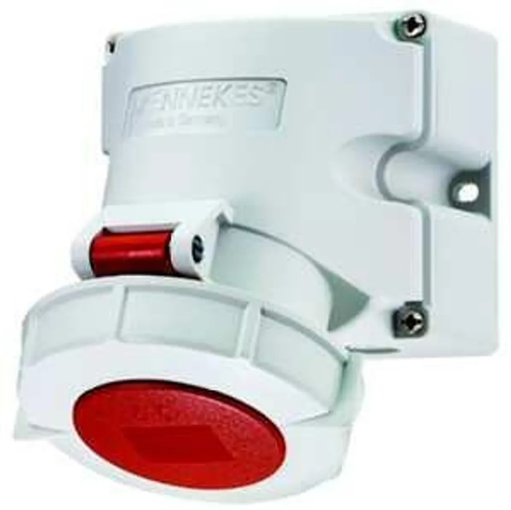 Mennekes 9570 Prise Murale CEE 32A 400V 5 pôles IP44 pour Installation