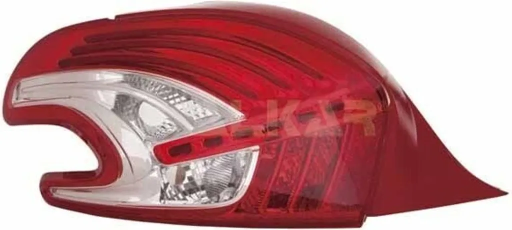 Feu arrière droit Peugeot 208 I - ALKAR 2222286 - OE 9672628380 Qualité
