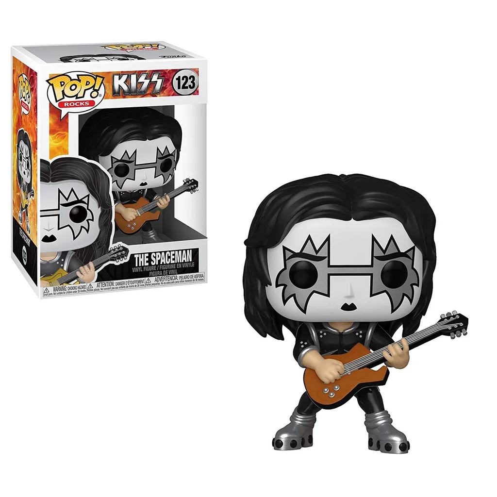 KISS The Spaceman 123 Objet de Déco Funko Pop ! pour Bureau et Salon