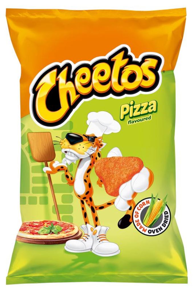 Cheetos Maisflips mit Pizza-Geschmack 85 g Produktbild 