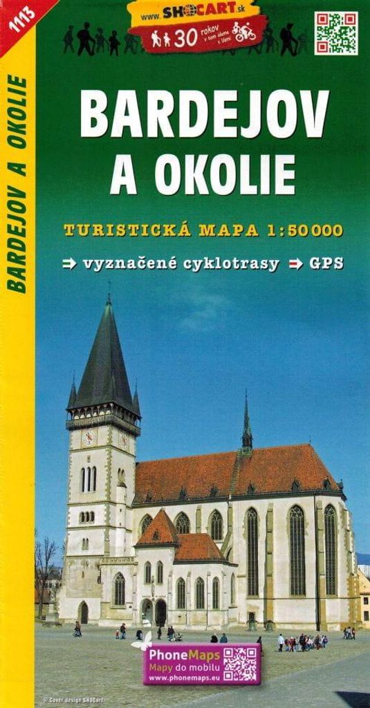 SC 1113 Bardejov a okolie 1 : 50 000
