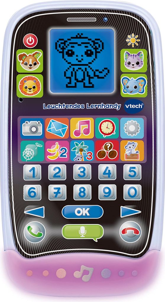 Leuchtendes Lernhandy, Lernspielzeug Produktbild 