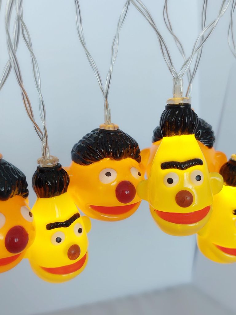 Sesamstraße Ernie & Bert LED Lichterkette 2m mit 10 LEDs Produktbild 
