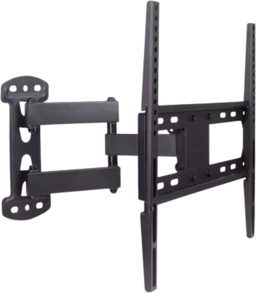 TV-Wandhalterung – Für 26–55 Zoll – Drehbar und Neigbar – Ultra Slim & Platzsparend – Halterung – Schwarz