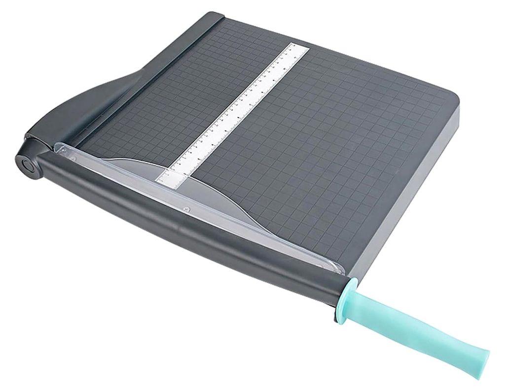 Papierschneidemaschine | tragbarer Seitenschneider im A4-Format – Linearschneidewerkzeug für Scrapbooking, Handwerk, Zuhause, Geschäft, Verpack...