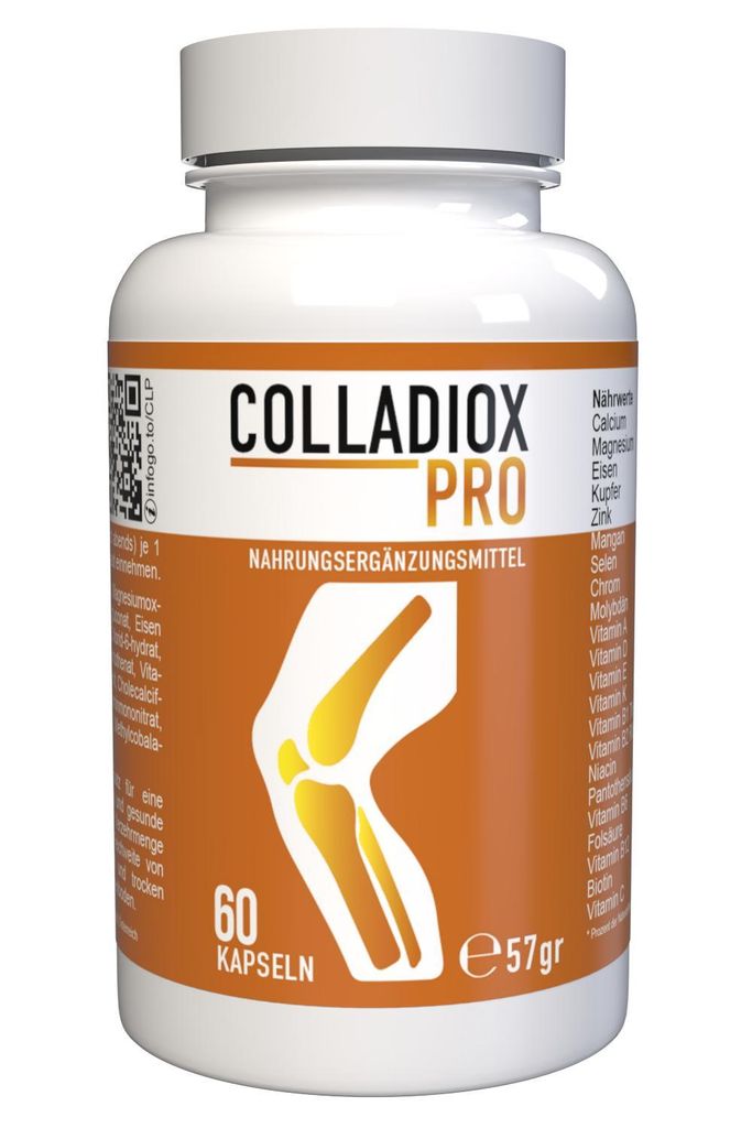 Colladiox Pro - 60 Kapseln hochdosiert - Original Rezept Produktbild 