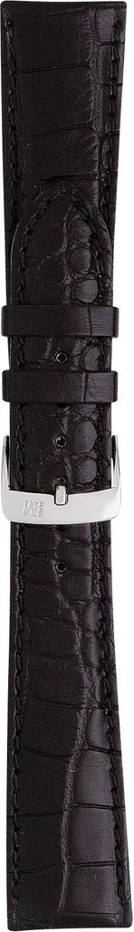 Bracelet de Montre 22 mm Morellato Amadeus Finition Cuir Noir Mat