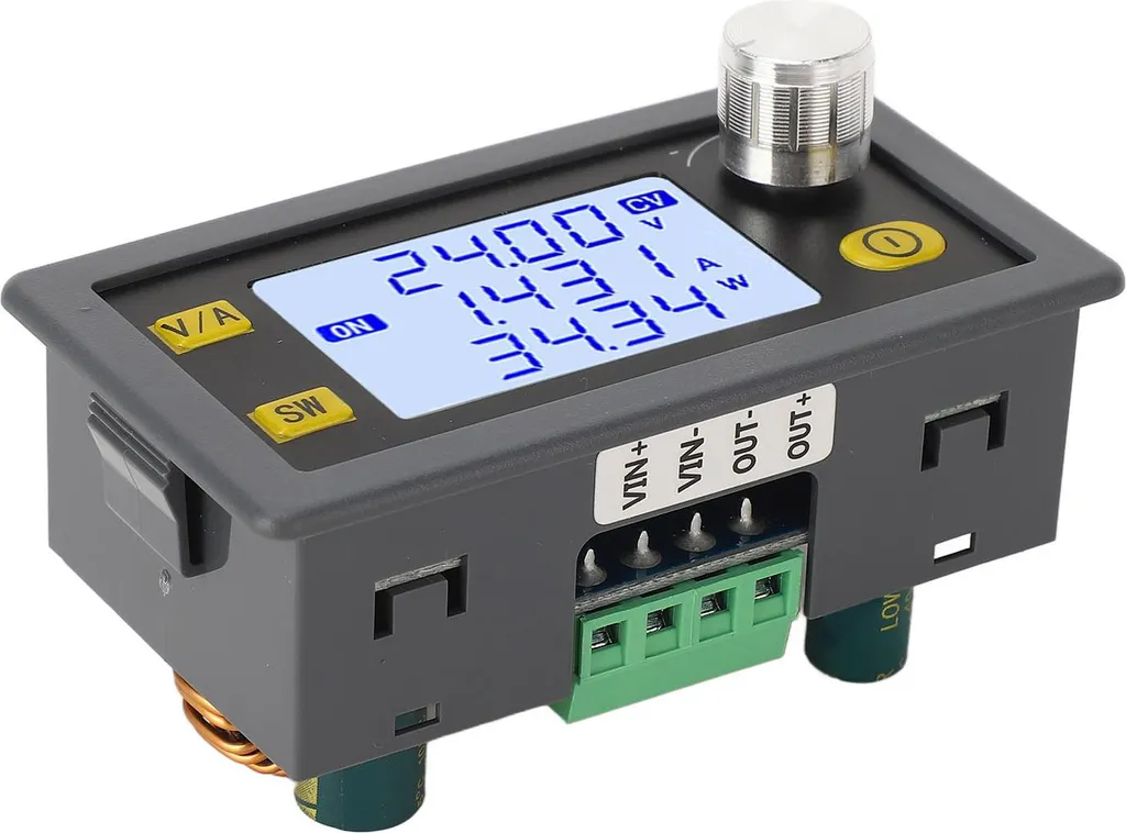 Convertisseur Buck-Boost CC 0,6-30V 5A Régulateur de Tension Réglable DIY