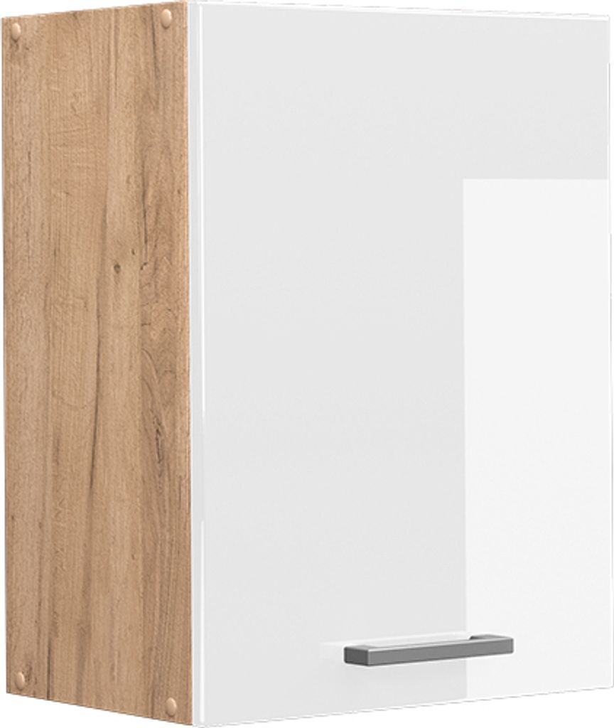 Věšák na stěnu Vicco R-Line Bílá vysoký lesk 45 cm, Model Obrázek produktu 