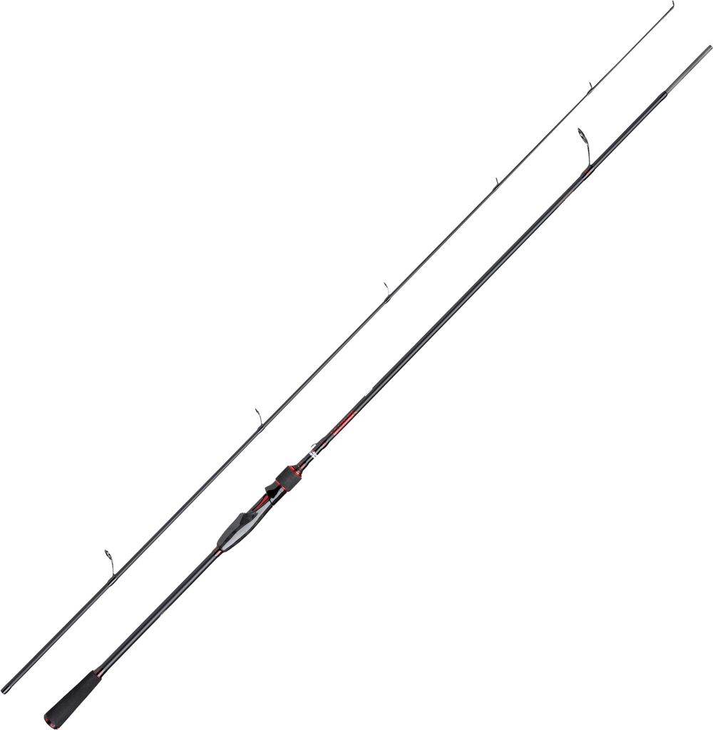 A fishing rod is shown against a white background.