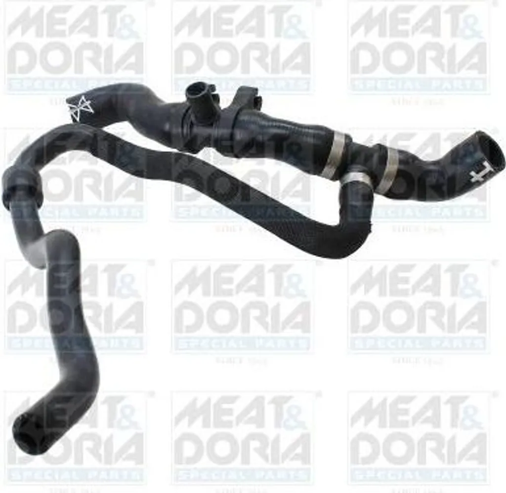 Tuyau de Chauffage pour Échangeur Thermique 6R0122101BT compatible Ibiza