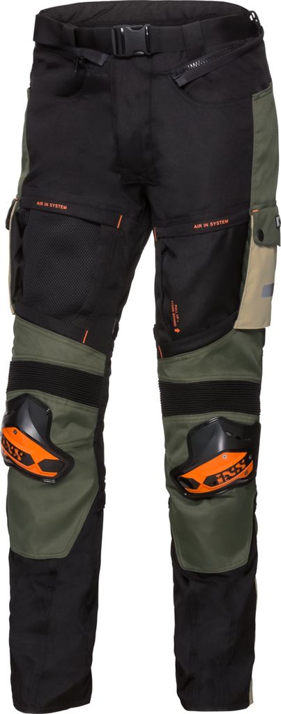IXS X-Tour Montevideo RS-1000 Motorrad Textilhose, schwarz/braun, M