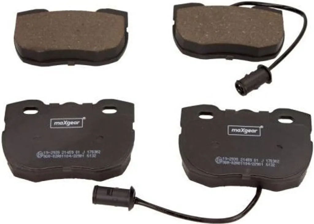 Plaquettes de frein avant Defender L316 : Jeu Maxgear 19-2939 (OE STC8572)