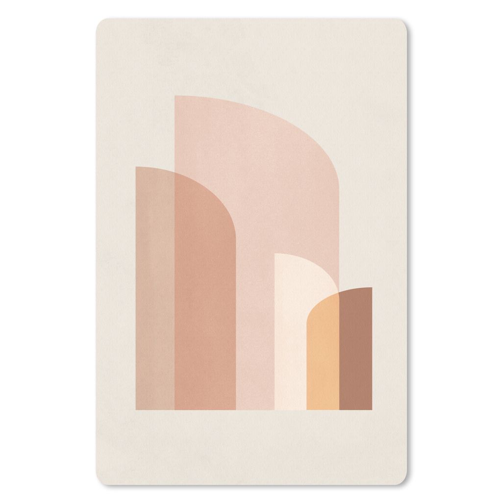 MuchoWow Mauspad Mousepad Kunst - Abstrakt - Farben - Muster 18x27 cm - Mousepads - Maus Mat - Pad - Mausunterlage