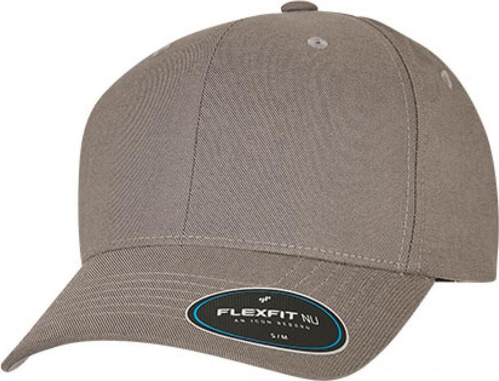 FLEXFIT 6100NU | FLEXFIT Nu Cap - Farbe: Grey - Größe: S/M