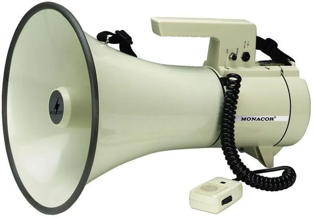 Mégaphone MONACOR TM-35 : restez audible même dans les foules