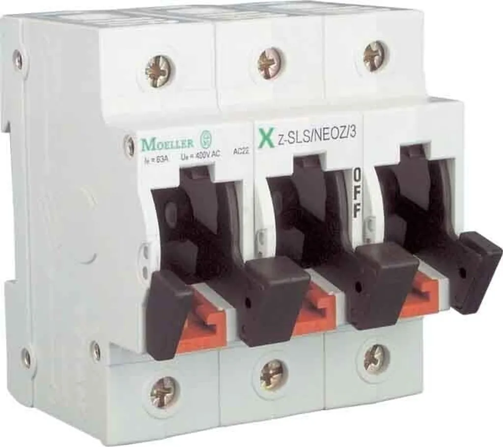 Neoswitch 1xD02 63A Z-SLS/NEOZ/1 Interrupteur unipolaire haute charge