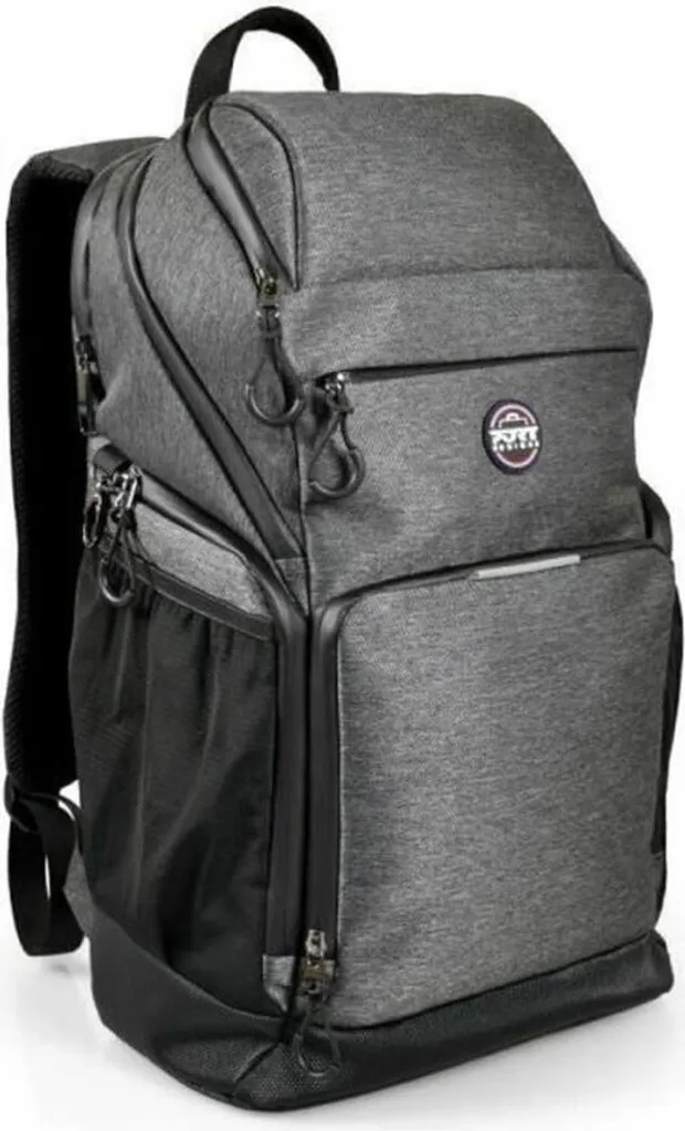 Sac Ordinateur Portable 16" Port Montreal Noir Idéal Travail et Fac