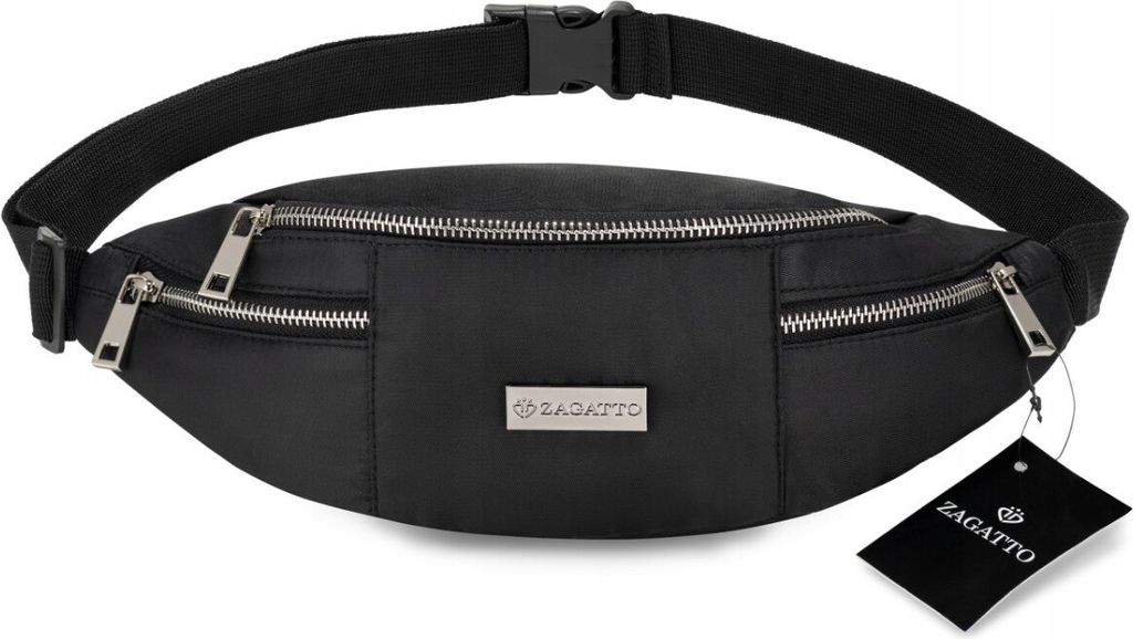 Zagatto Uniwersal wasserdicht Nieretasche ZG74 STOEVER GÜRTELTASCHE Hüfttasche Schwarz