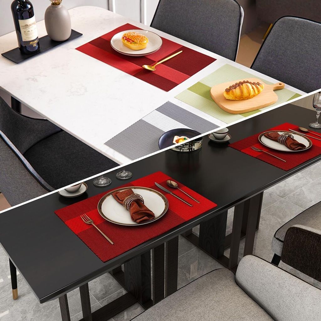 Set mit 6 waschbaren Tischsets und hitzebeständigen Produktbild 5
