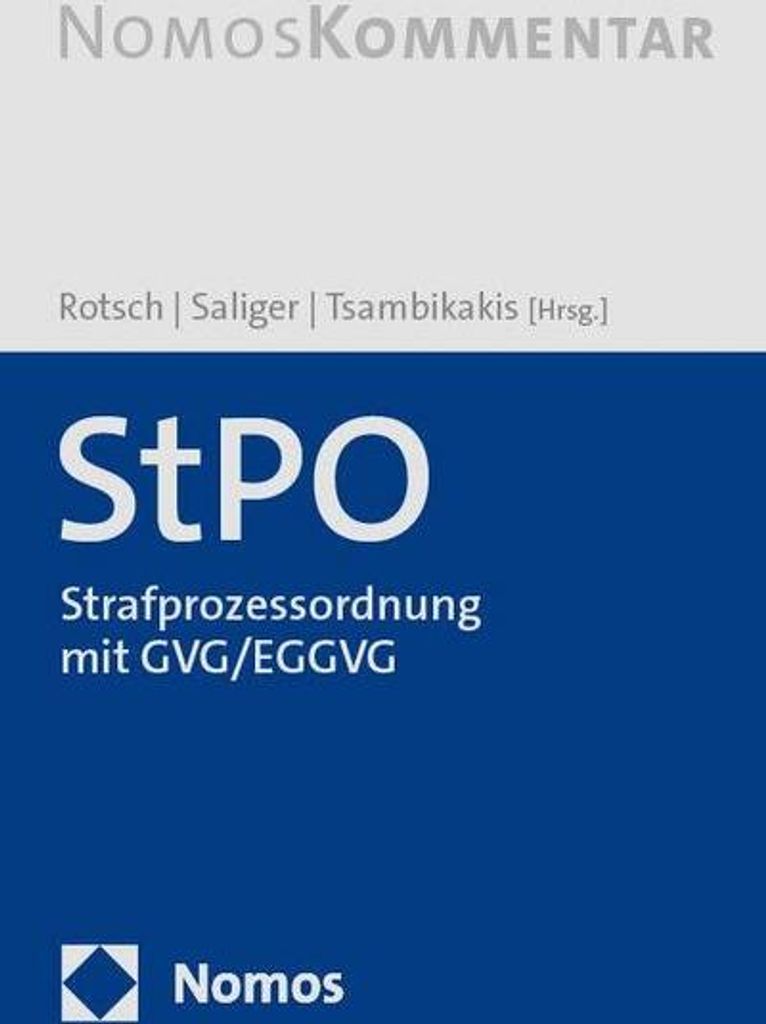 StPO. 2 Bände