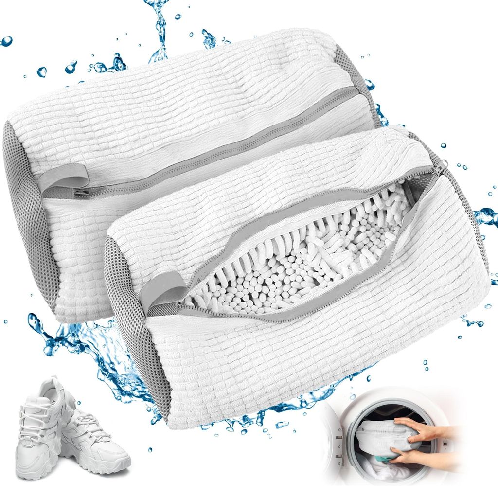 Set aus 2 Schuhwaschbeuteln für die Waschmaschine Produktbild 