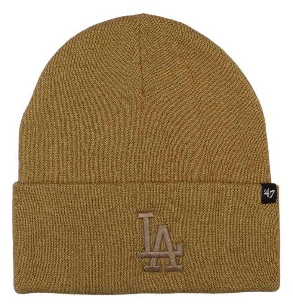 Casquette de Baseball Dodgers Beige PP9332 pour Homme et Femme MLB