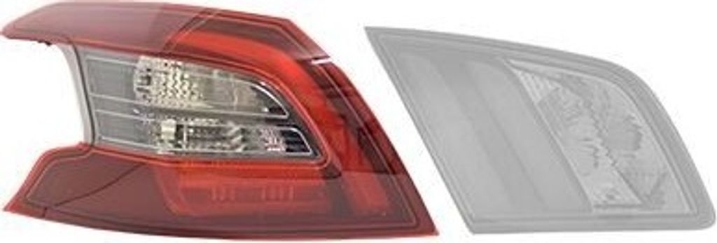 VAN WEZEL Rückleuchte Heckleuchte Links Äusserer passend für PEUGEOT 308 II