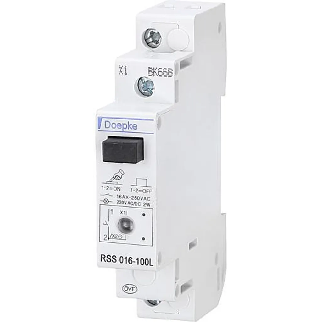 Interrupteur LED 16A Doepke RSS016-100L haute performance 1 contact - 2
