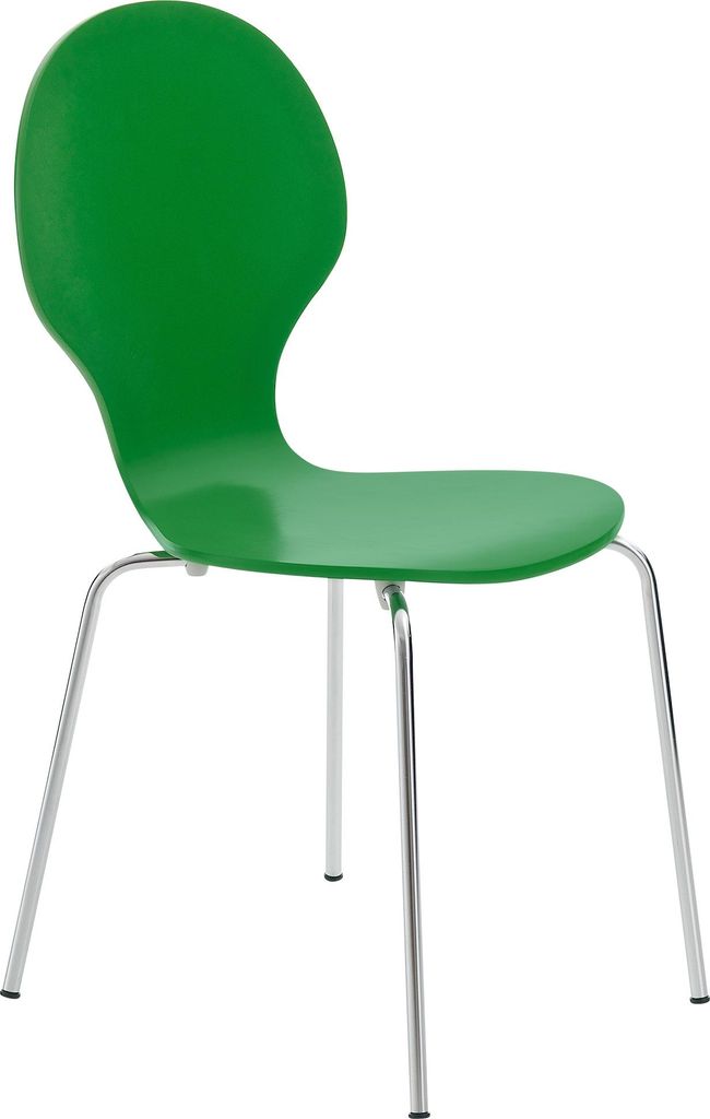 Besucherstuhl ATHENS - Holz Grün 43x45x86 cm | Besucherstühle Konferenzstuhl Wartezimmerstuhl Bürostühle Bürostuhl Konferenzraum Wartezimmer