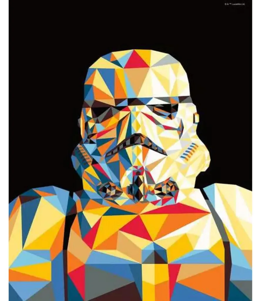 Activité Créative Star Wars : Peindre un Stormtrooper par Numéro - 2