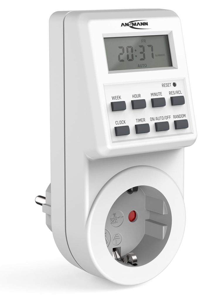 Ansmann AES6, Drinnen, Weiß, Haus, Kabelgebunden, -10 - 40 Produktbild 