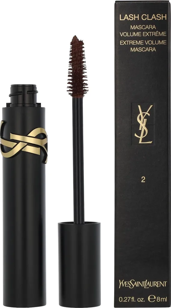 Mascara Volume Intense YSL Lash Clash - Maquillage des Cils Fini Noir