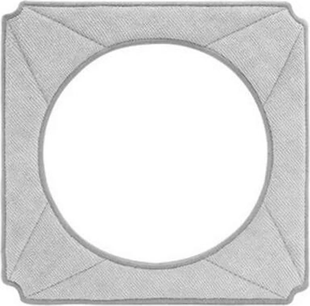 Ecovacs W-CC2A Tamponi Pulizia WINBOT X - Kit 2 Panni Microfibra Grigio