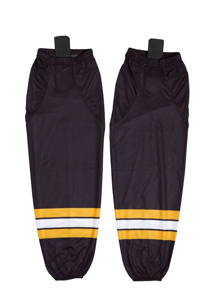 Eishockey NHL Mesh Stutzen Schanner Boston schwarz Senior