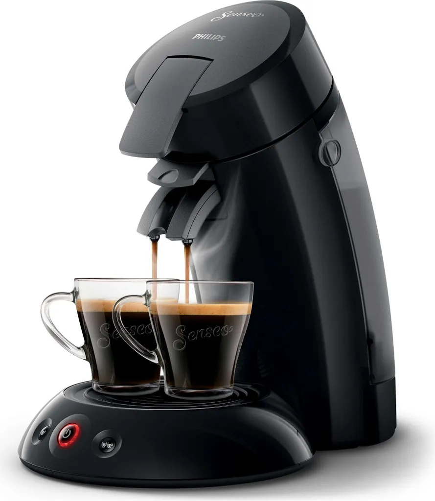 Cafetière Philips Senseo Original Idéale pour le Petit-Déjeuner Noir