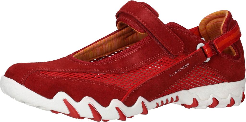 Allrounder Niro - Rot Veloursleder Größe: 42 Normal Produktbild 